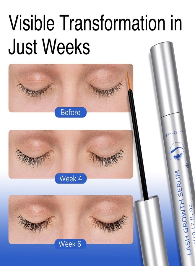 BEPHOLAN Advanced Lash Serum,Eyelash Serum for Longer Eyelashes and Eyebrows, Lash Enhancing Serum With Natural Formula Vegan & Cruelty A Escolha by BEPHOLAN (5mL) - Image 3